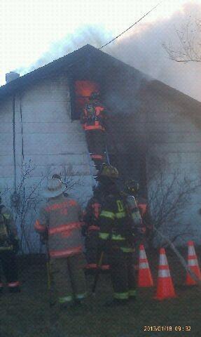 Mutual Aid Structure Fire 01/18/13